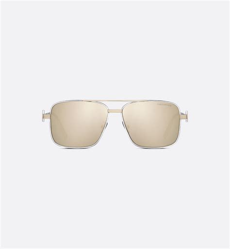 dior men's navigator 63mm sunglasses|CD Diamond S9F Gold.